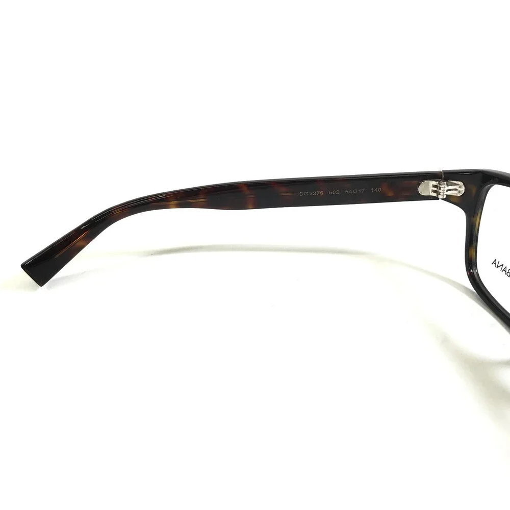 Dolce & Gabbana Eyeglasses Frames DG3276 502 Tortoise Square Full Rim 54-17-140